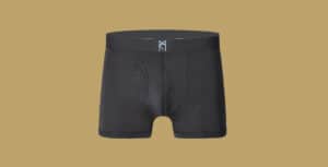 Open fly mens underwear with graphene and ball pouch