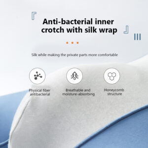 Runamante underwear with anti-bacterial silk lining