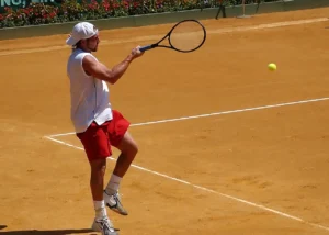 tennis player wearing Runamante underwear